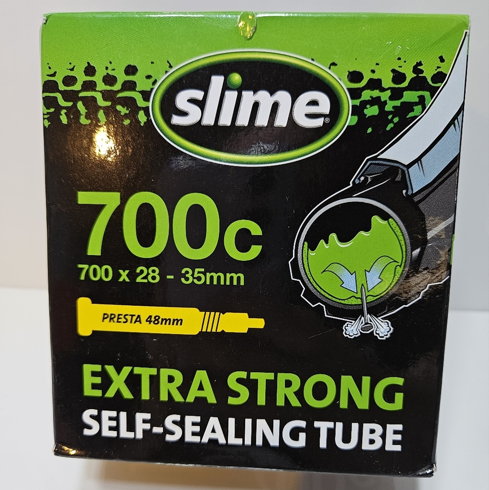 Slime 30086 Bike Inner Tube with Slime Puncture Sealant, Extra Strong